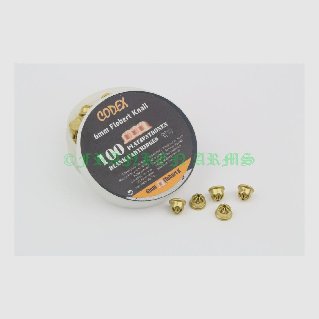 Codex 6mm Flobert 100 piezas