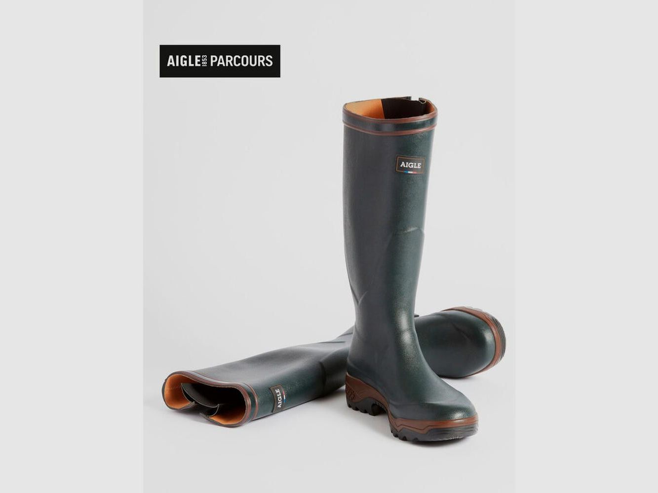 Bottes Aigle Parcours 2 Vario Bronze - Confort Thermique - Semelle Antidérapante - Protection et Durabilité, image 3 sur 3