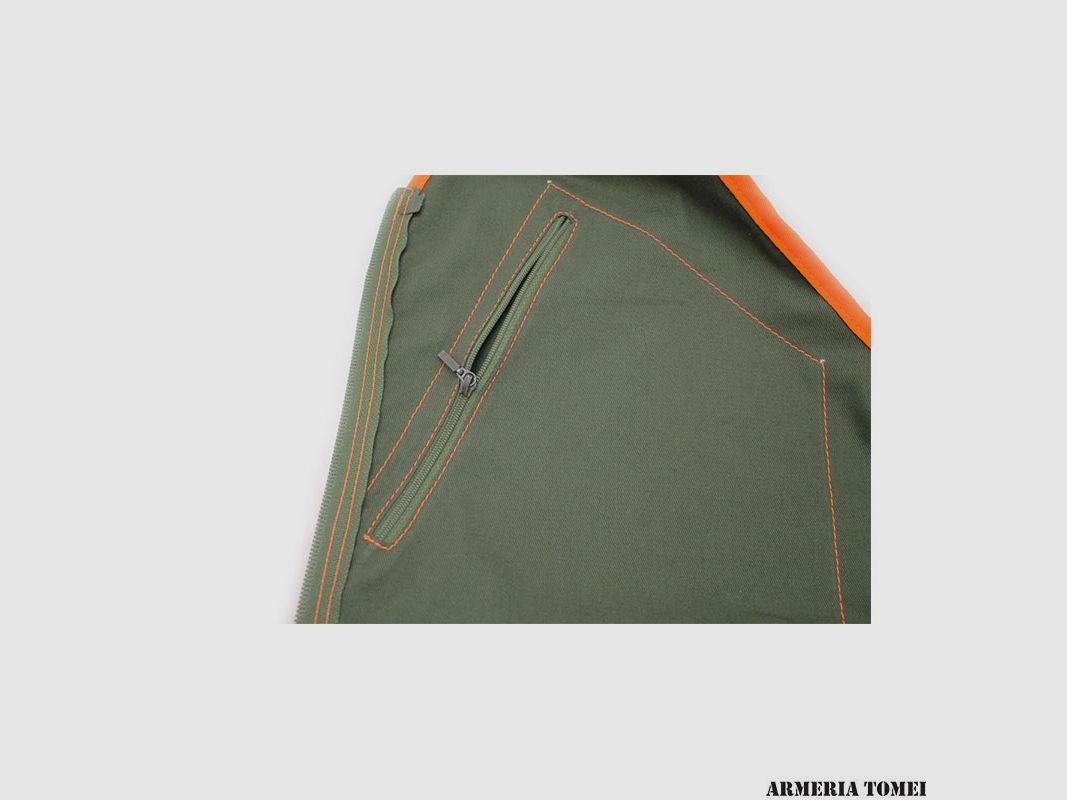 RISERVA – WILDHUNTING-WESTE ORANGE FLUO, Bild 5 von 6