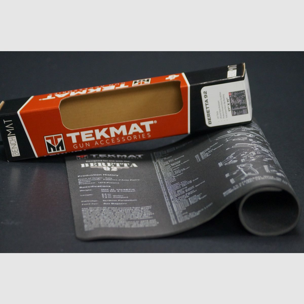 TekMat Beretta 92 Gun Cleaning Mat, Bild 2 von 2