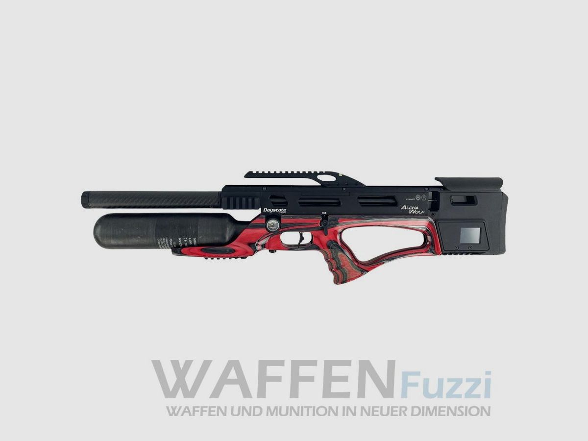 Fucile ad aria compressa Daystate Alpha Wolf Tactical Laminated Rosso 4,5mm Diabolo a ripetizione