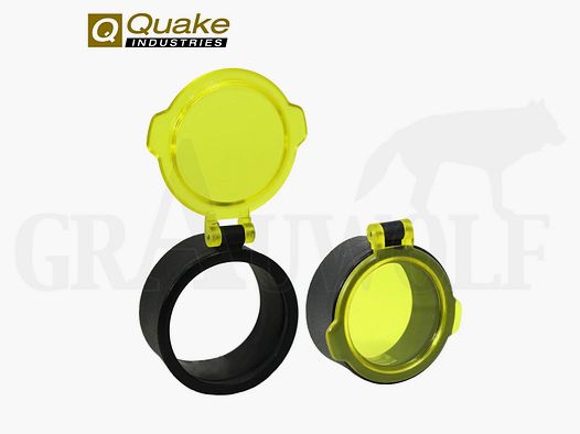 Quake Industries durchsichtiger ZF Schutz Durchmesser 30 - 35 mm