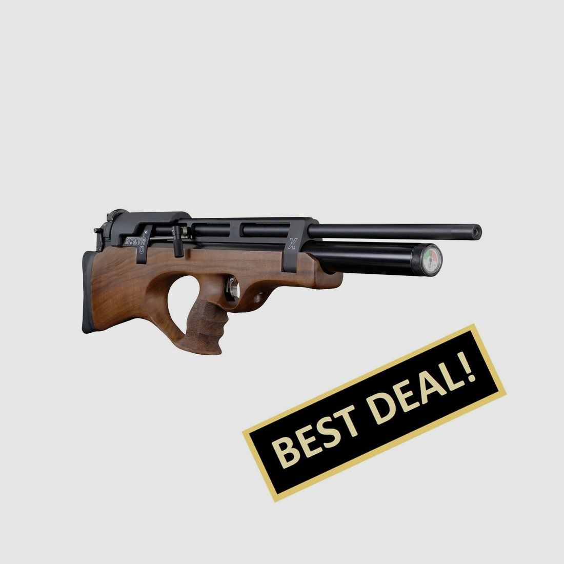 Steyr carabina ad aria PRO X calibro 4,5 mm - cartuccia nera