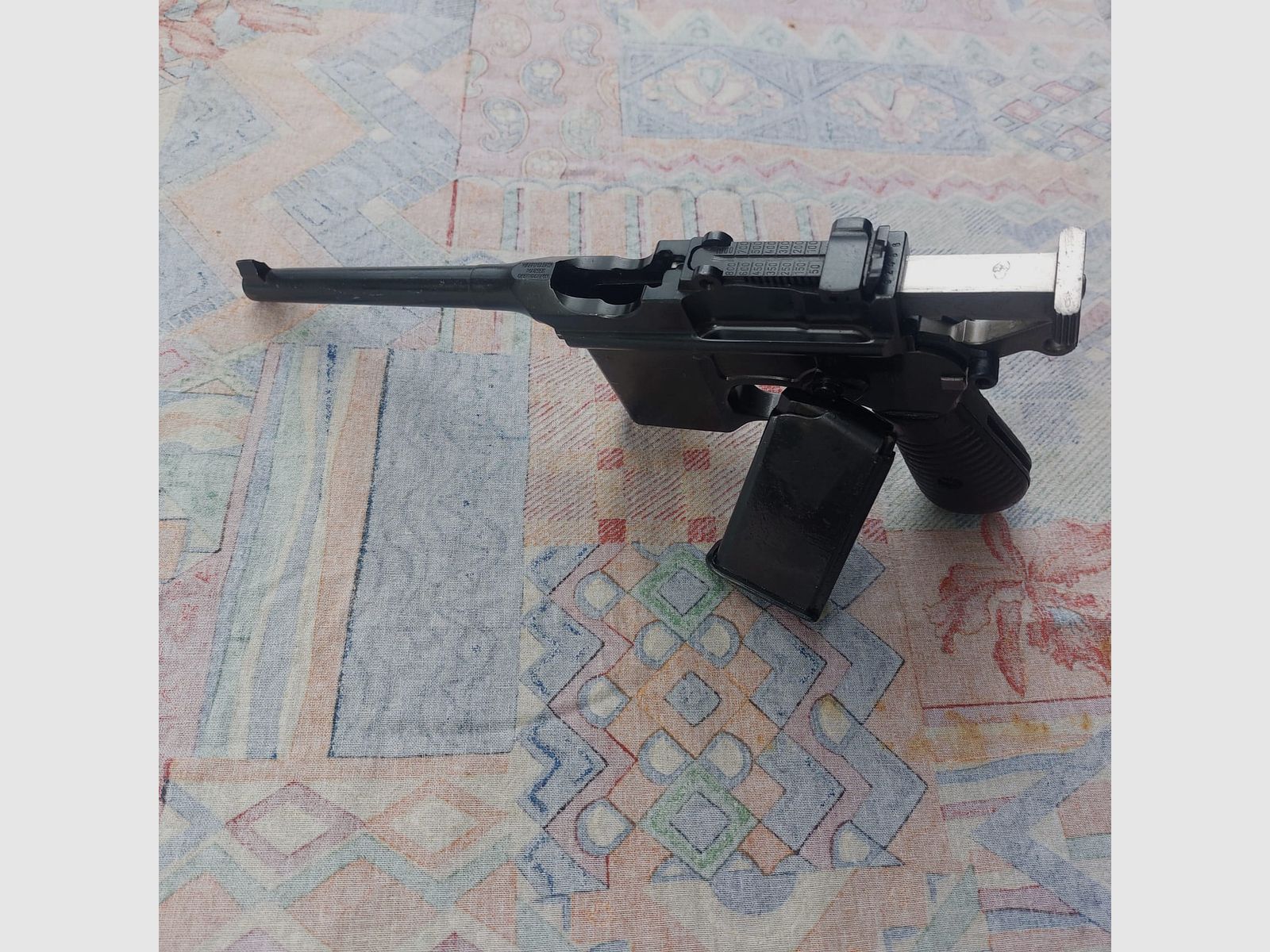 Mauser C 96 / 912 Reihenfeuer stillgelegt in 7.63 Mauser