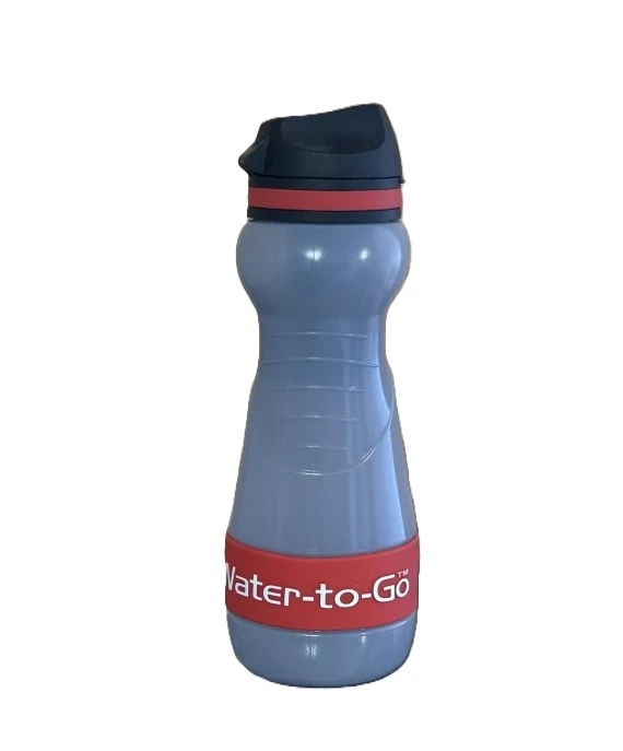 Botella filtrante WTG 55CL Active Water-to-Go 550 ml black/red botella con filtro