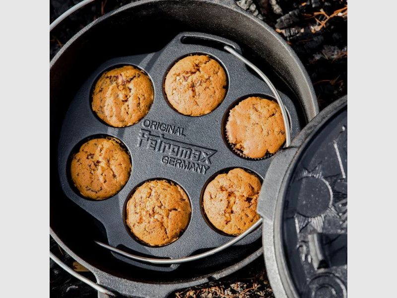 Petromax Muffin Pan mf6 made of Cast Iron, image 6 of 8