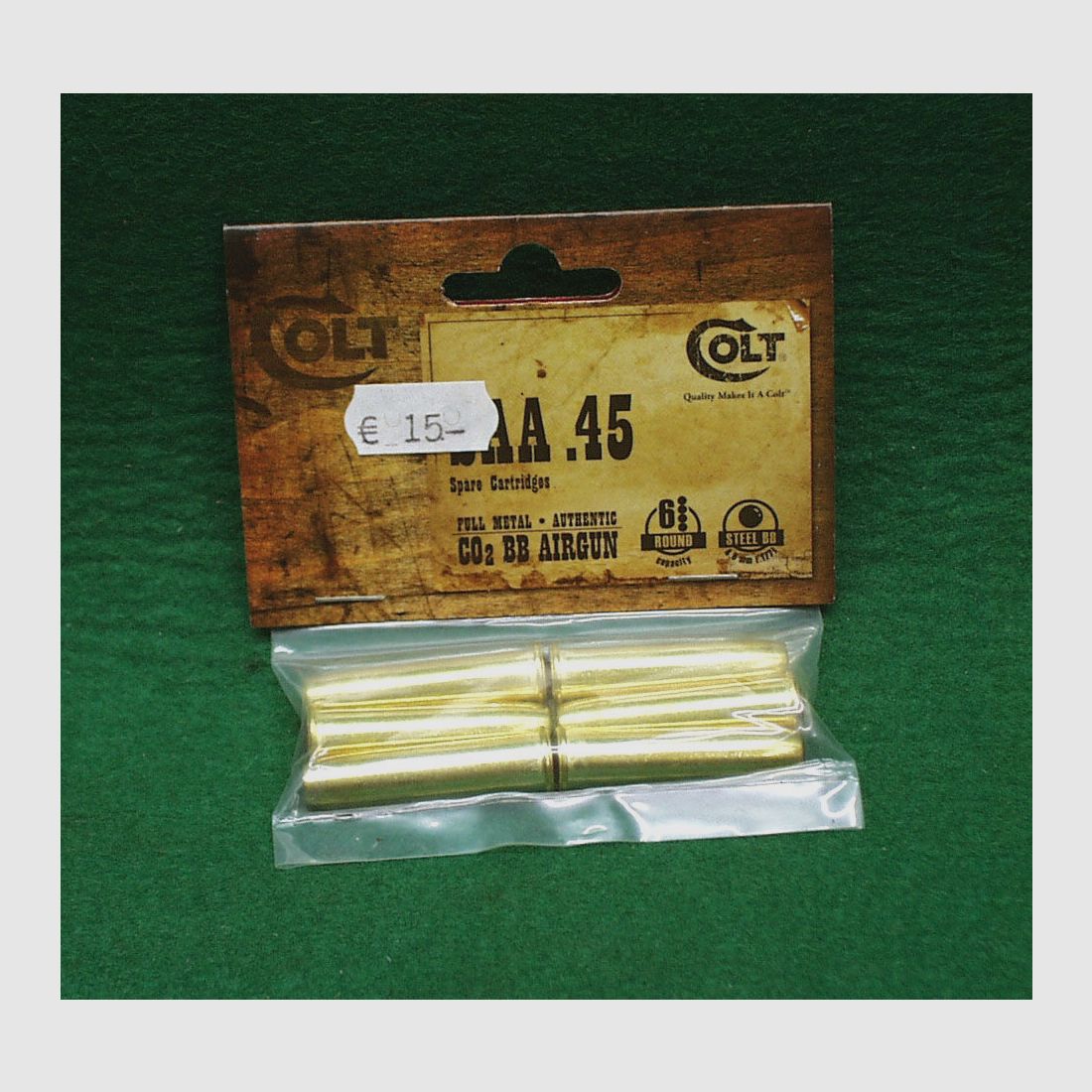 Umarex Colt SAA .45 Co2 BB Karabinek Zapasowe Łuski