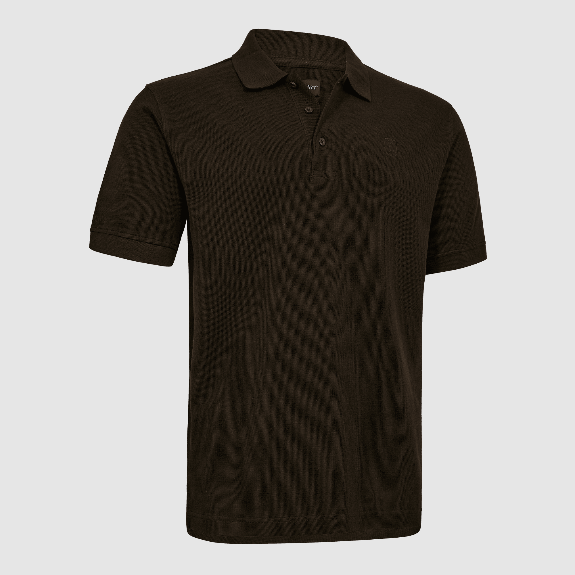 Deerhunter Griffin Polo Shirt Otter Brown 4XL
