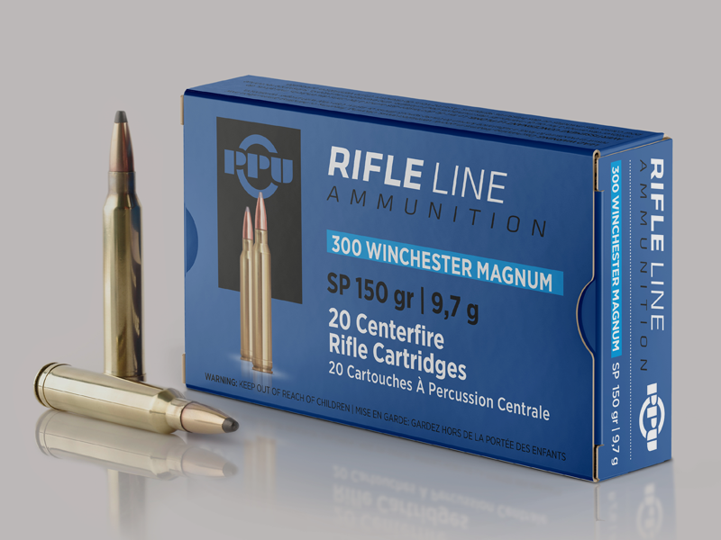 PPU .300 Win. Mag. FMJ BT 145gr. 20 pcs.