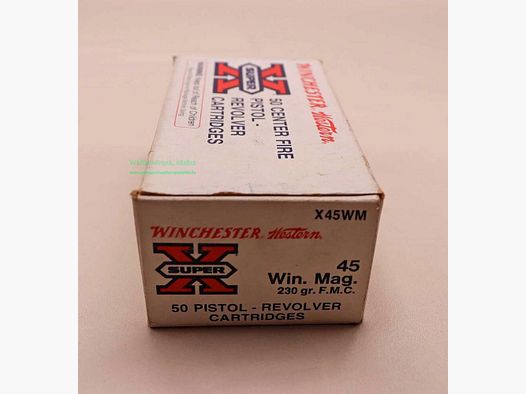 Winchester - USA Pistolenpatronen .45WinMag