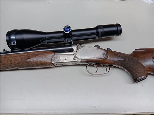 Heym Doppelbüchsdrilling Mod. 37 B