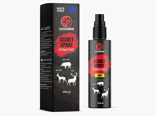 Black Fire Secret Spray 100ml | Anis