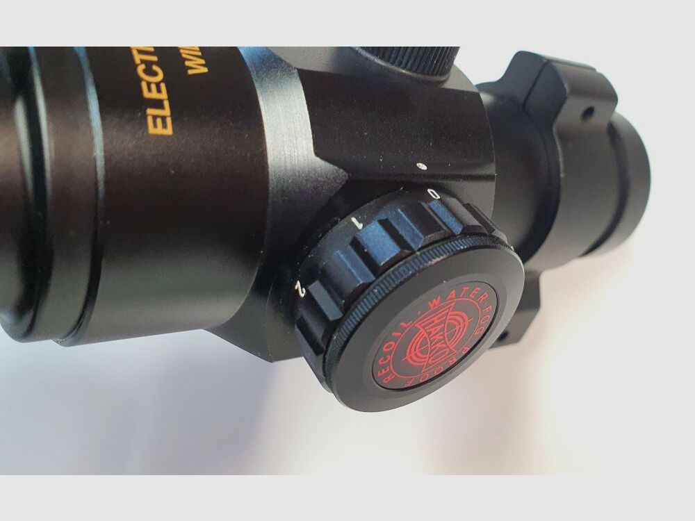 HAKKO HAKKO Rotpunktvisier Electro-Dot Weitwinkel-Visier mit verstellbarer Helligheitsstufe