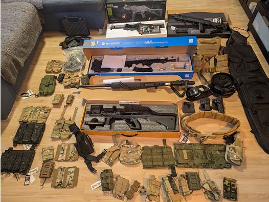 Airsoftsammlung zu verkaufen