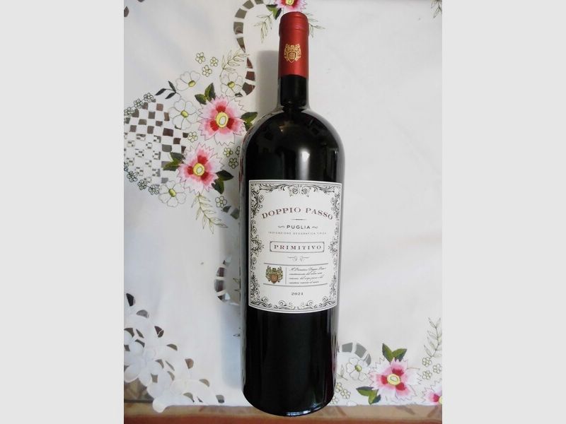 Doppio Passo Puglia IGT Primitivo MAGNUM-1,5Ltr 13%Vol Sicilia, 2021 Erstklassig