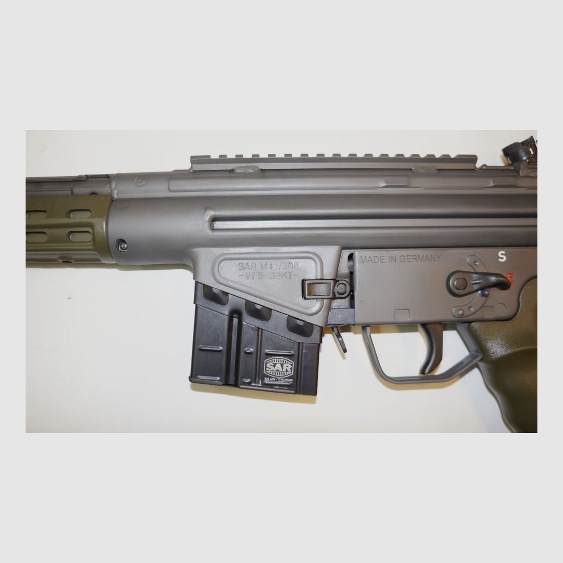 Schwaben Arms GmbH rifle semiautomática SAR M41 SPORTMATCH MF3 G3KT calibre 308win. - HECHO EN ALEMANIA - similar a HK41/G3