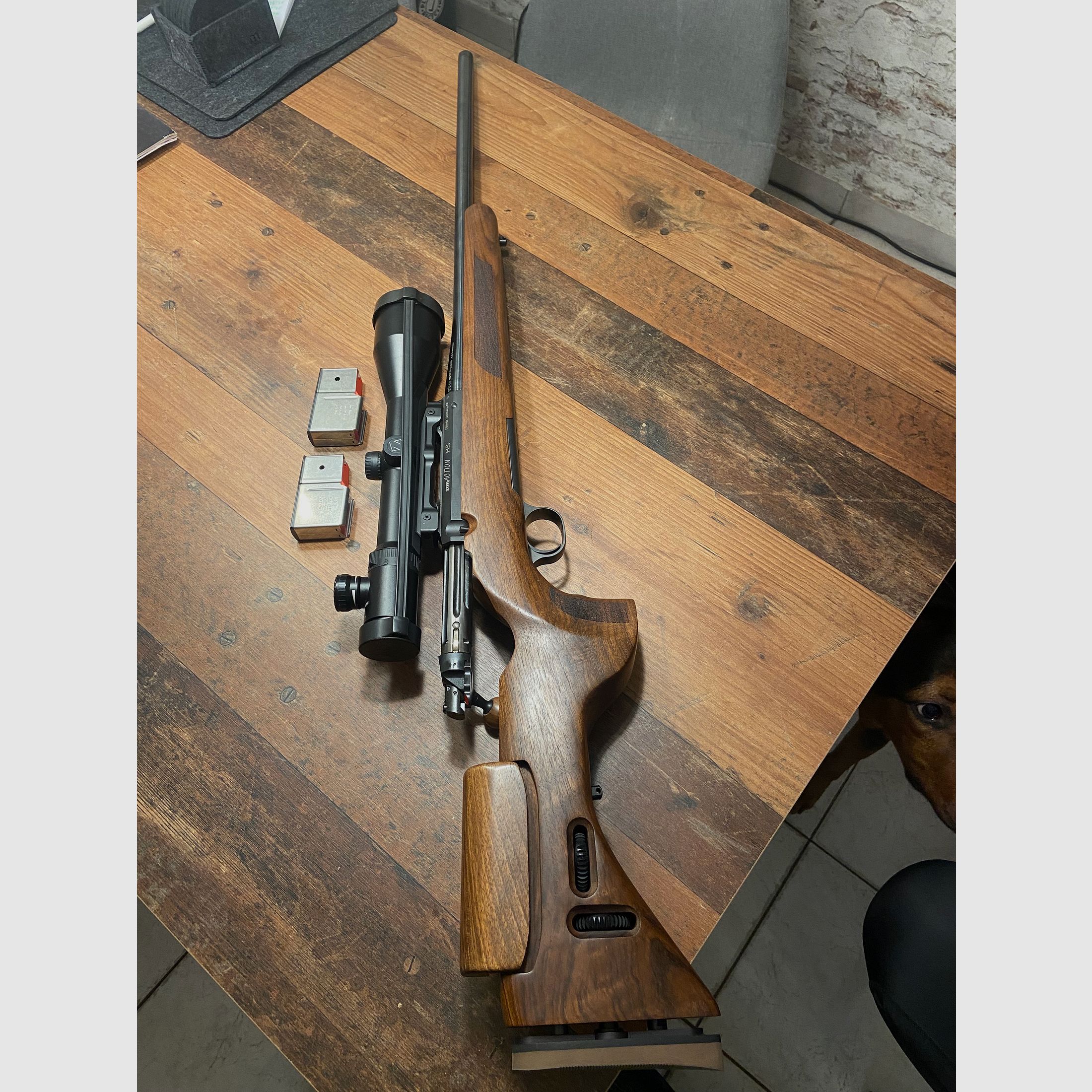 Steel Action LEFT 6.5Creedmoor GRS Zeiss Varipoint, image 1 of 5