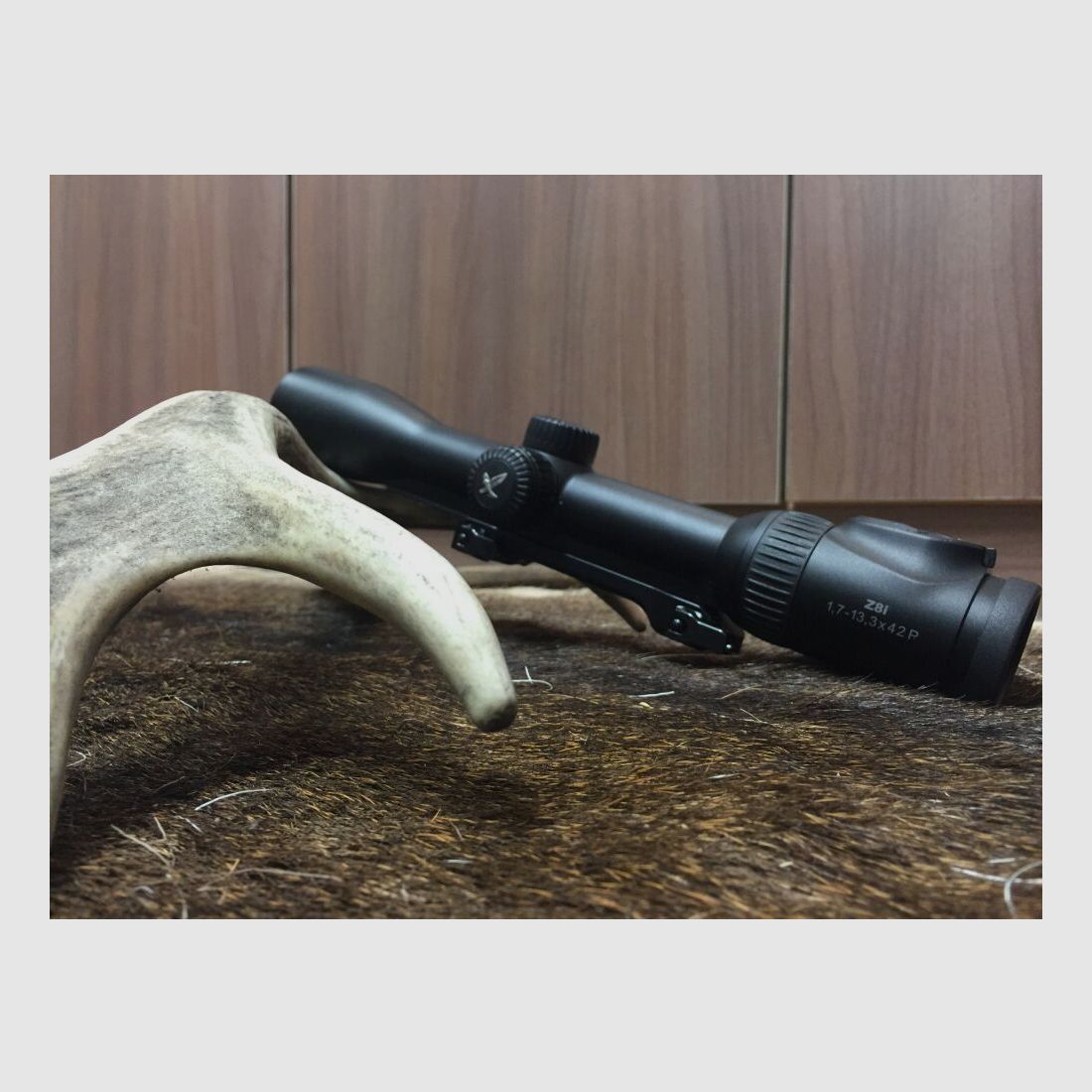 Swarovski Z8i 1,7-13,3x42 P SR, Flex Absehen, mit Schiene