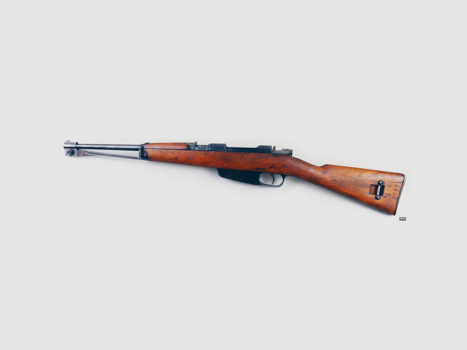 Carabine Carcano mod. 91/38 Cavalerie cal. 6,5×52 n° de série QY2627, image 1 sur 14