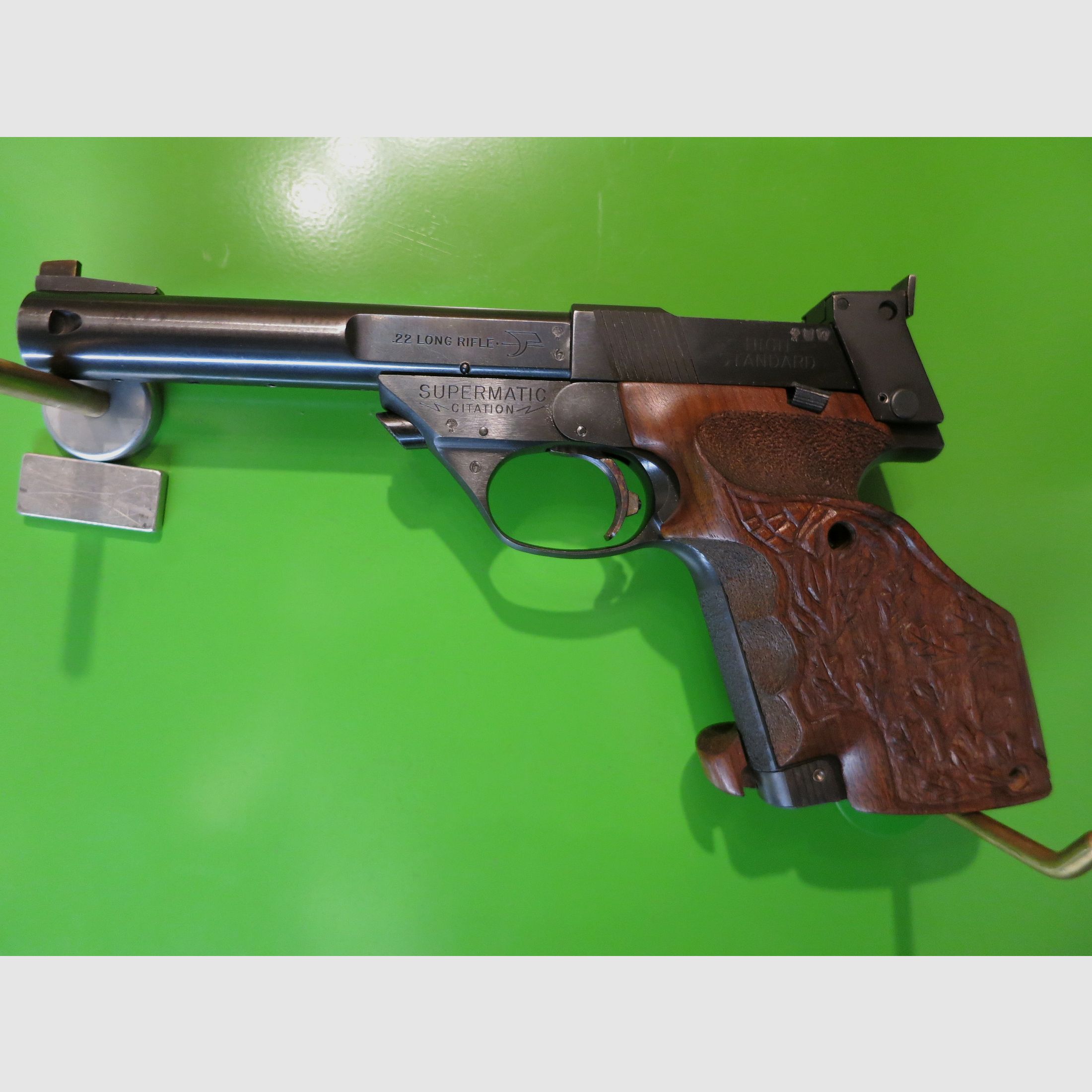 High Standard -IO7 (Supermatic Citation)- il classico tra le pistole sportive di match .22lr -arma da collezione-     #95-, immagine 1 di 10