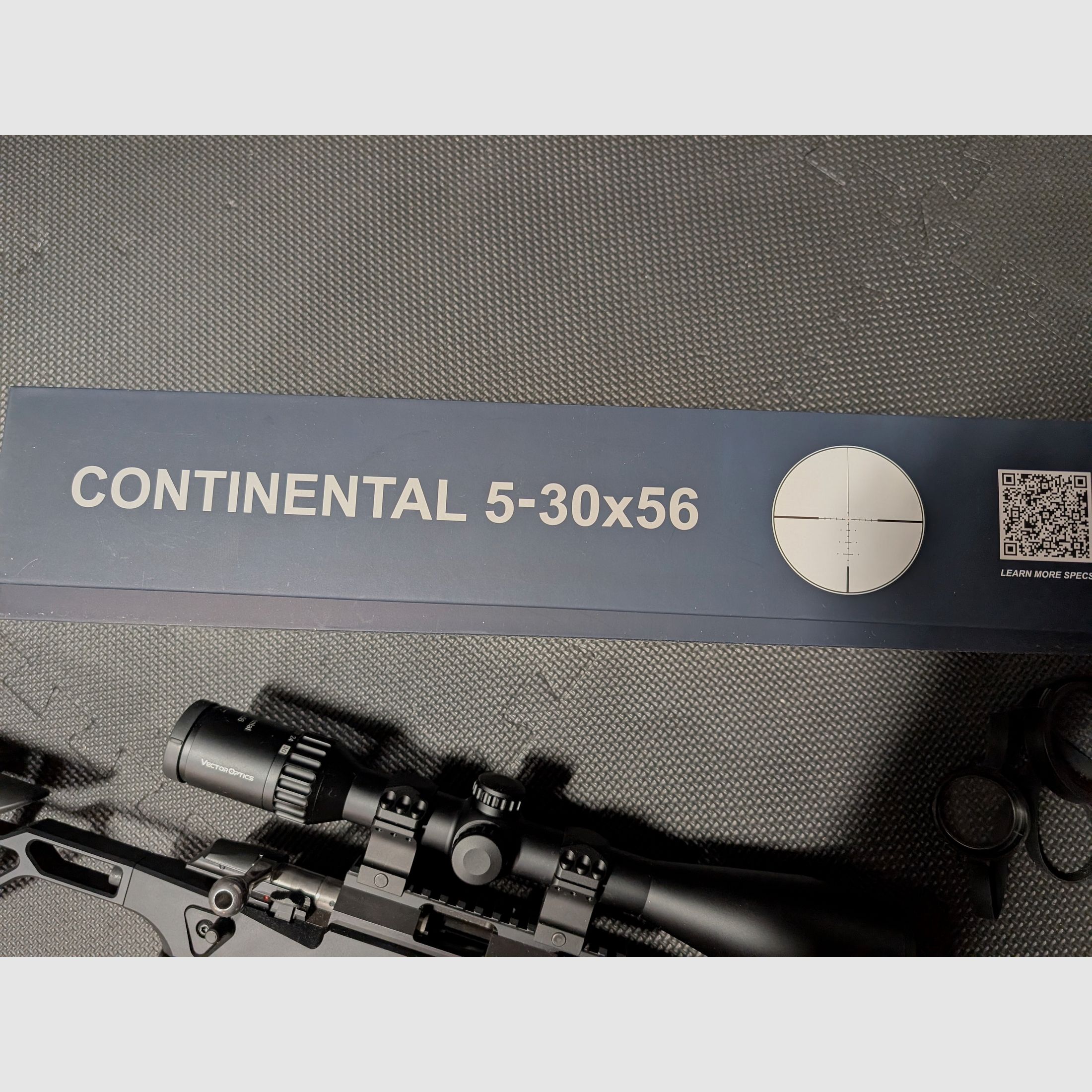 Tikka T1x ACE Target with Vector Optics Continental 5-30x56 SFP (including 3 magazines)