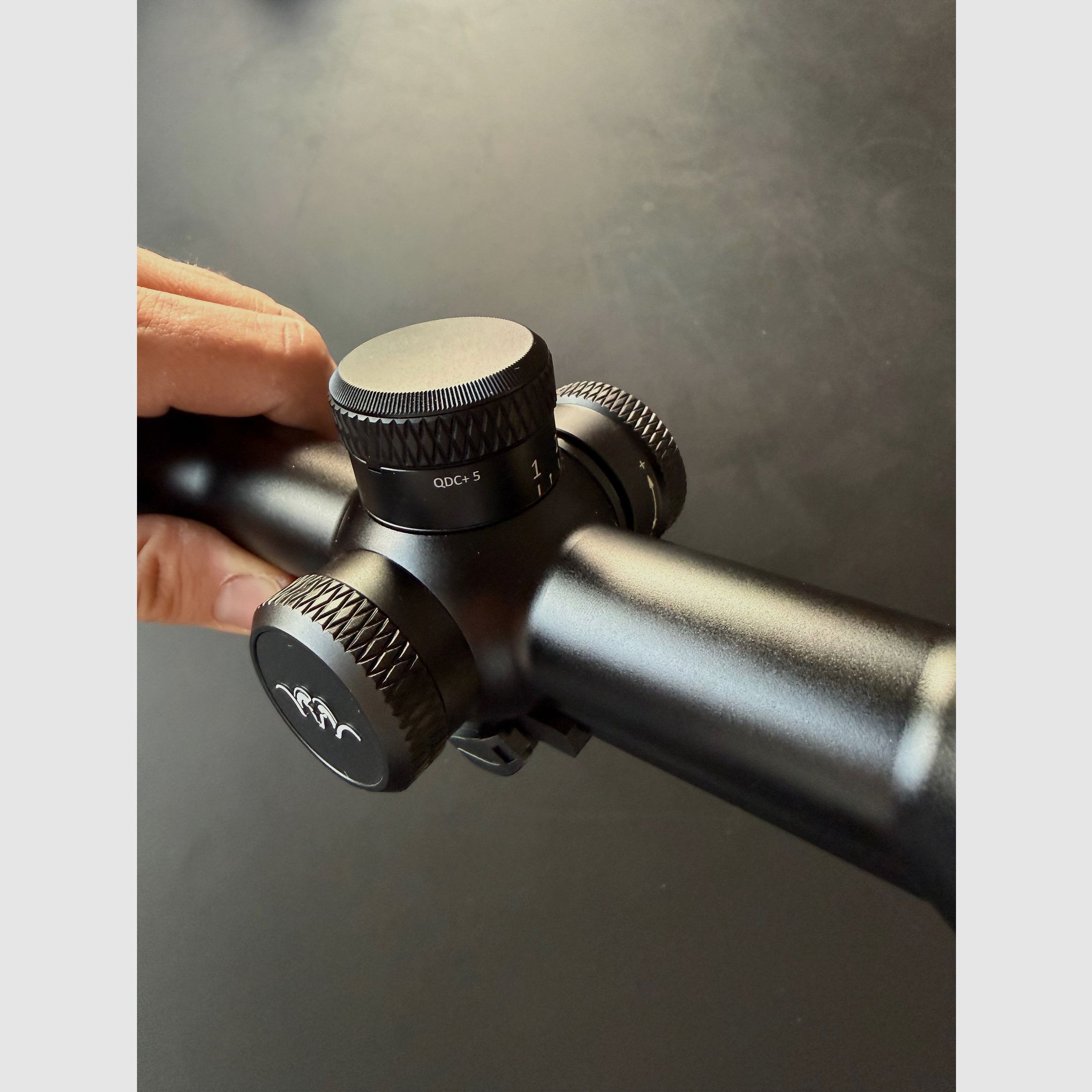 Blaser B2 2-12x50 iC S telescopio de mira / QDC + ajuste rápido de retícula