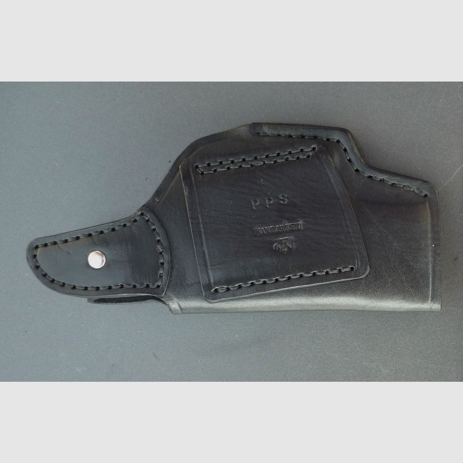 HKDesign Holster Art. Nr. 002: Holster semplice con chiusura a scatto - per: PPS - per destrimani