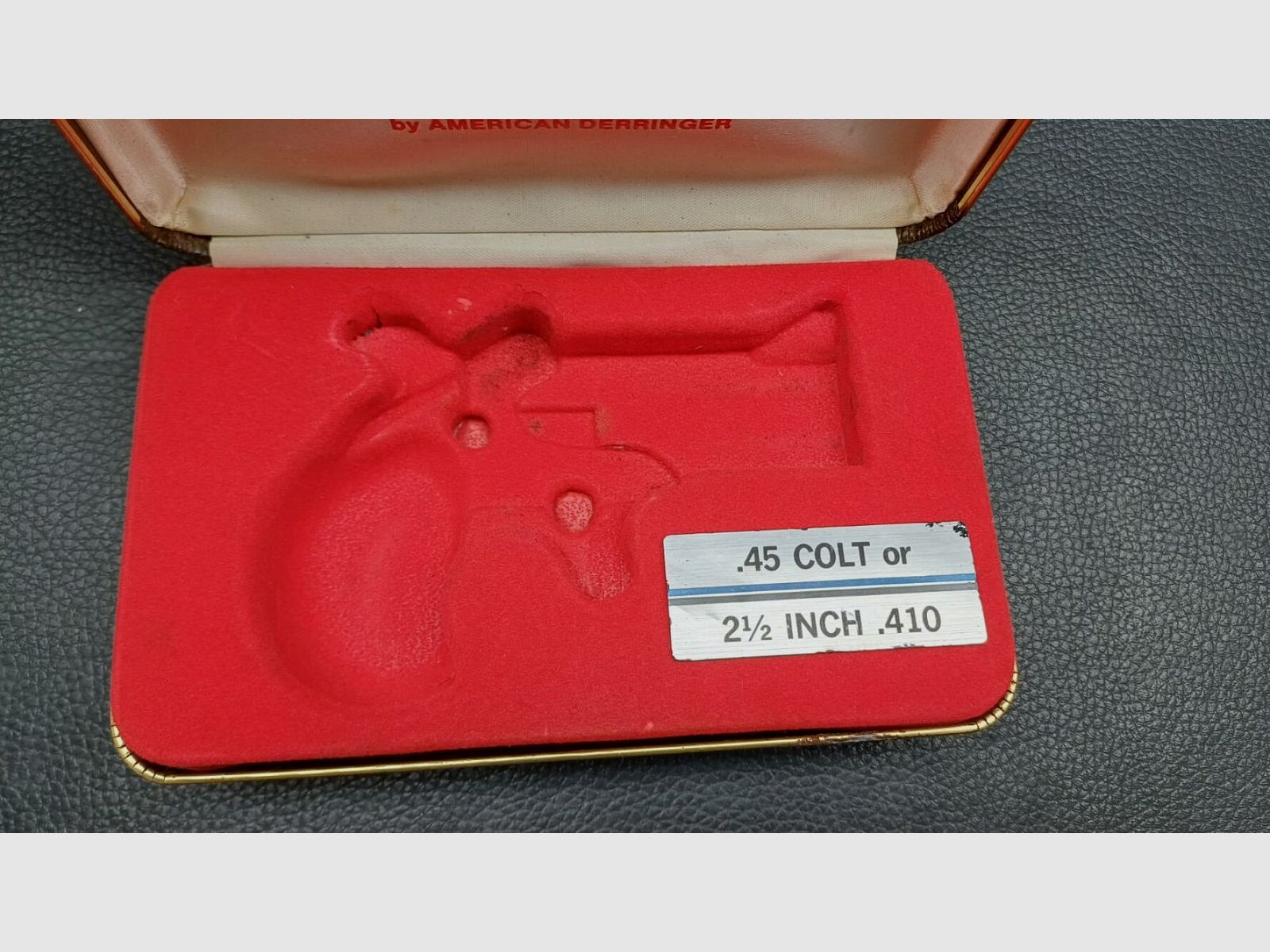 American Derringer originale Schachtel / Verpackung für Sammler