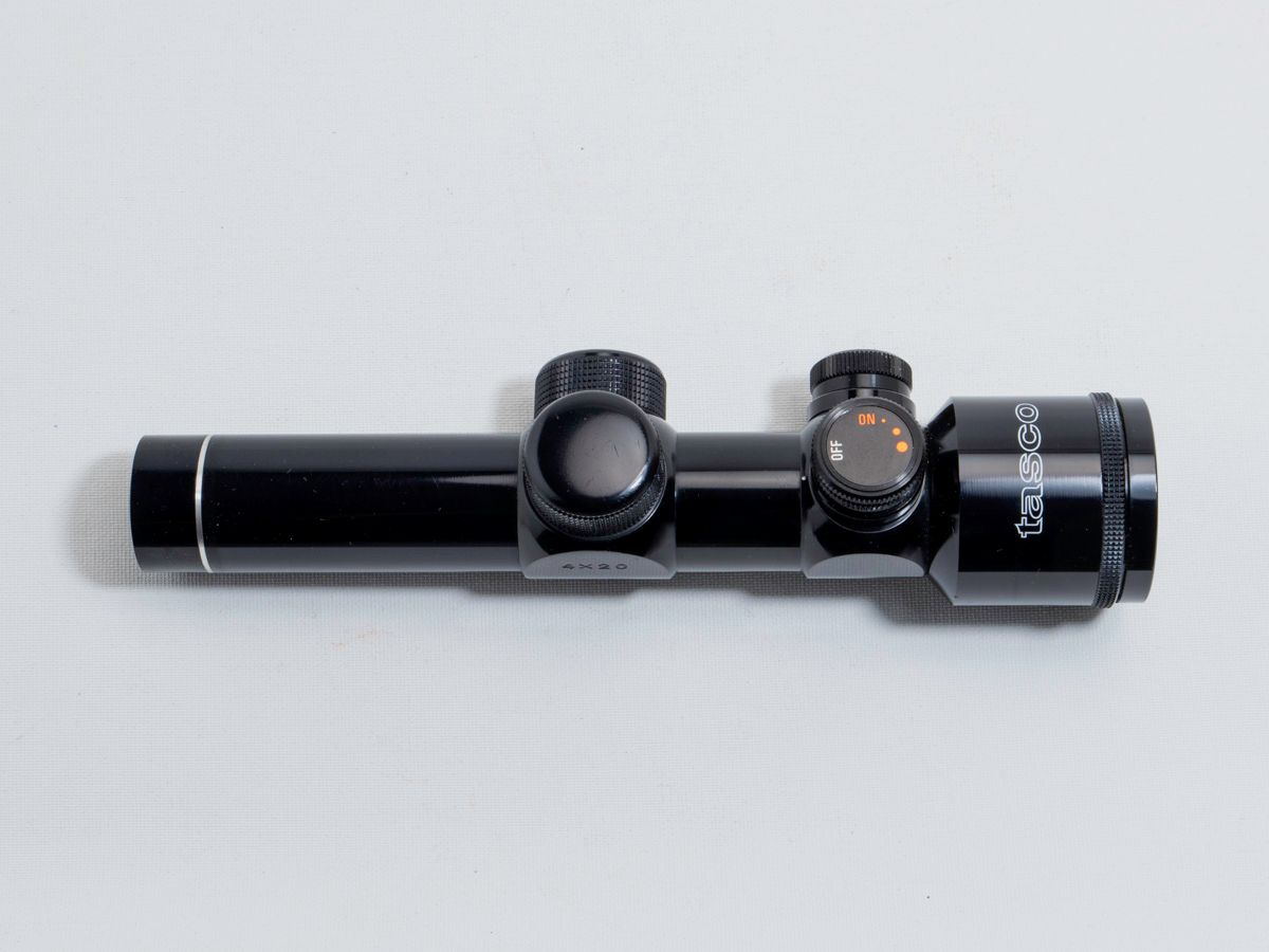 Tasco IR4x20 Japan AO-62 verzamelobject scope met verlicht rood draadkruis, afbeelding 7 van 13