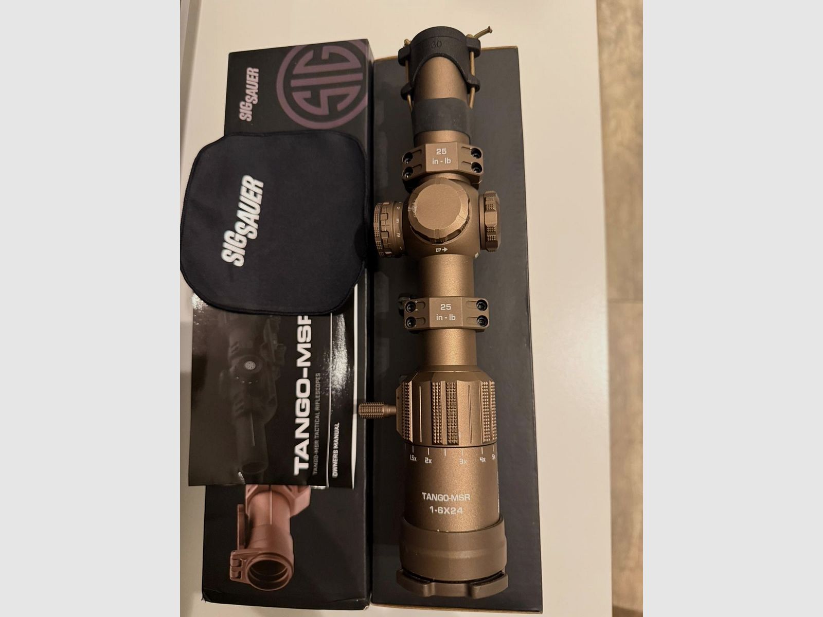 SIG SAUER MSR 1-6x24 LPVO Coyote