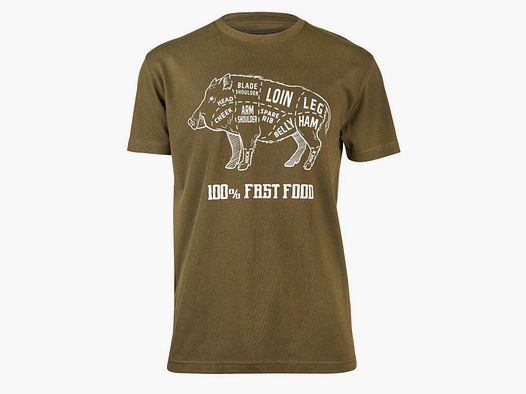 Bergara T-Shirt Wild Boar - Khaki - XL