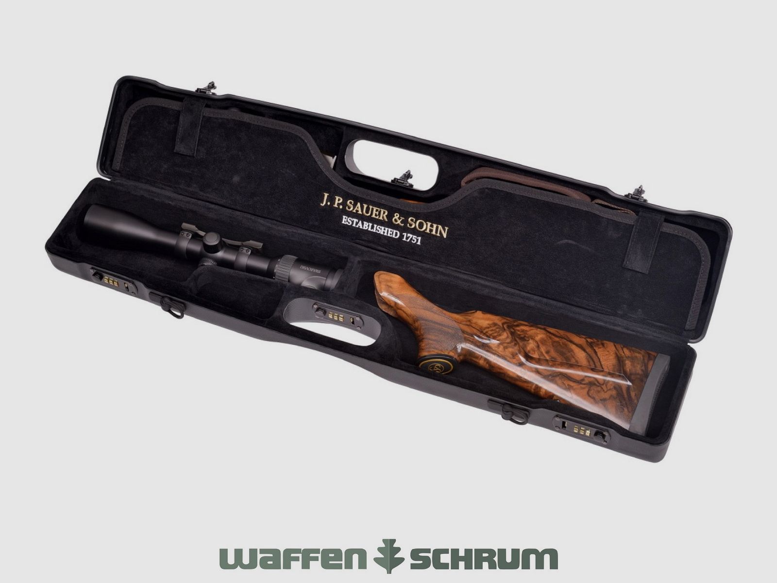 Sauer ABS Compact Case I für die Sauer 404 / 303 83x16x12cm Für eine Waffe - ein Zielfernrohr