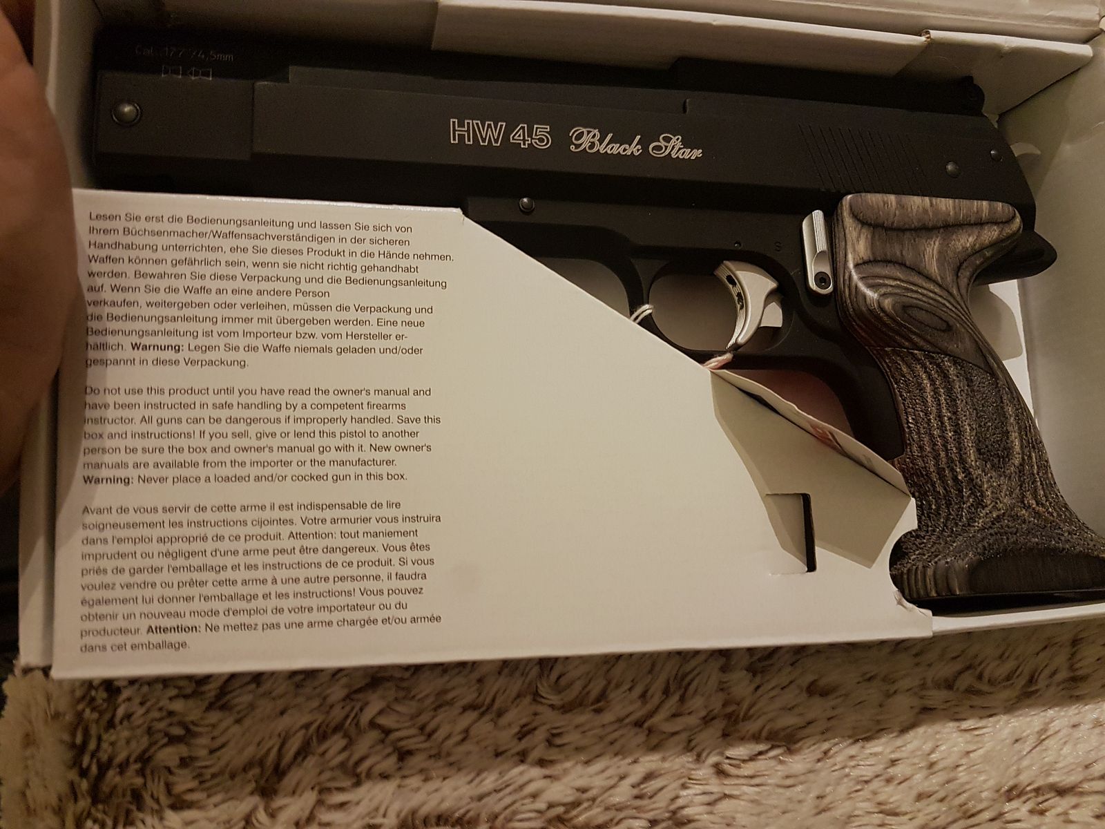 Weihrauch HW45 Black Star 4,5