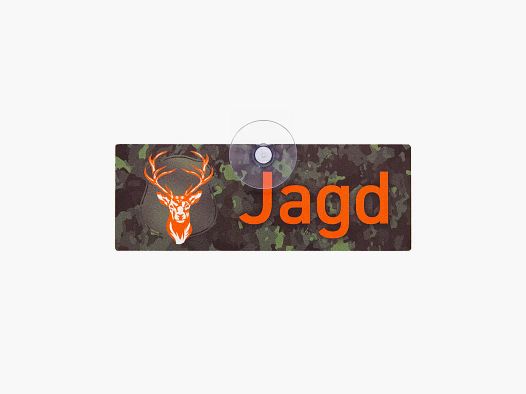 Wilde Hilde Autoschild Jagd