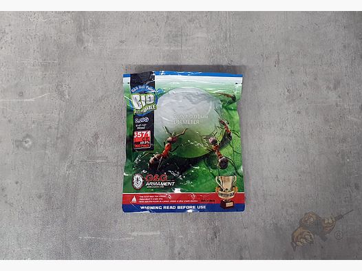 G&G Bio Precision Airsoft 0.28g (3.570 Stück) diameter 5,95mm - Weiß