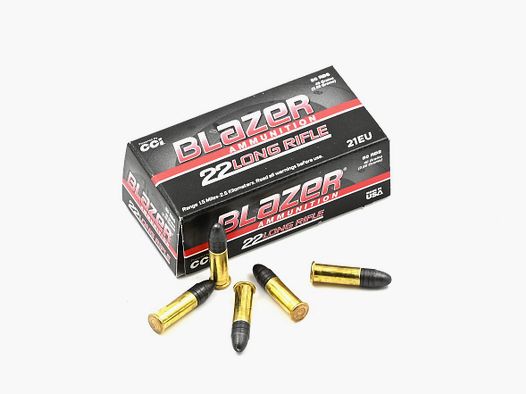 CCI Blazer, 22 LR, CP-HP, 40 gr., 50 Stk.