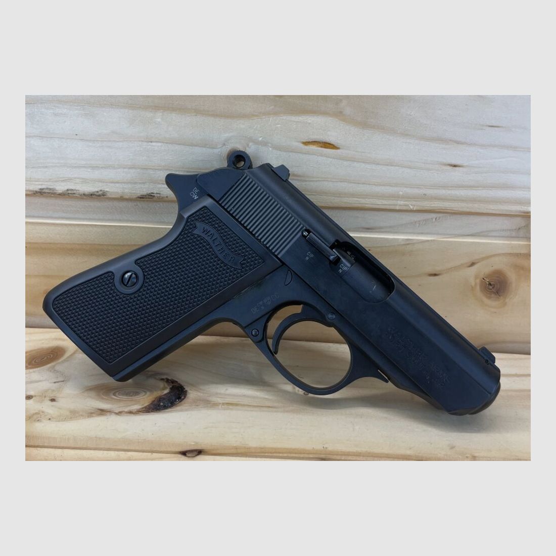 Arma dimostrativa Carl Walther PKK/S .22lr 3,3" nera - mancante del caricatore .22lr