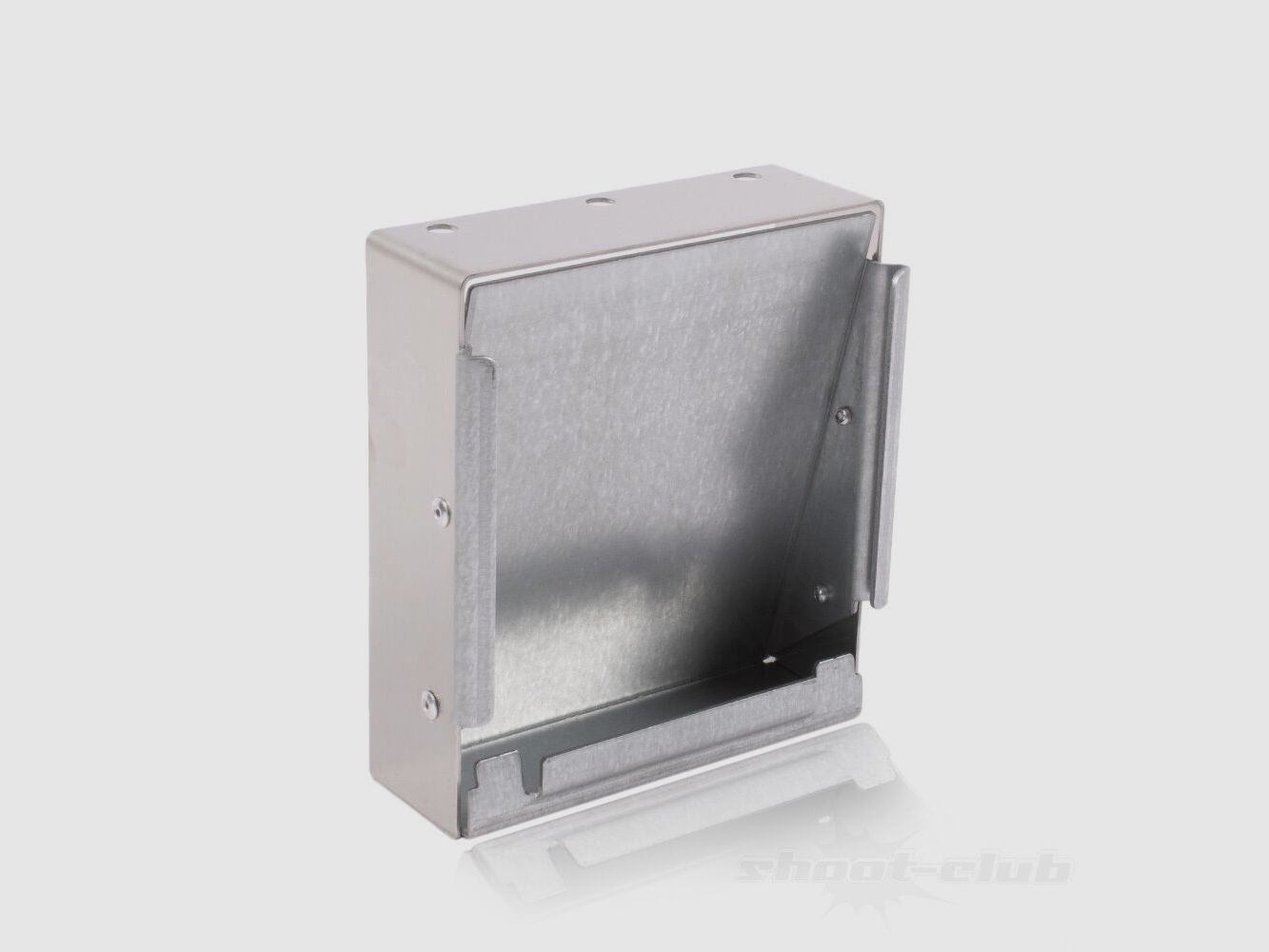 shoot-club GmbH stainless steel target box / bullet trap 14 x 14 cm