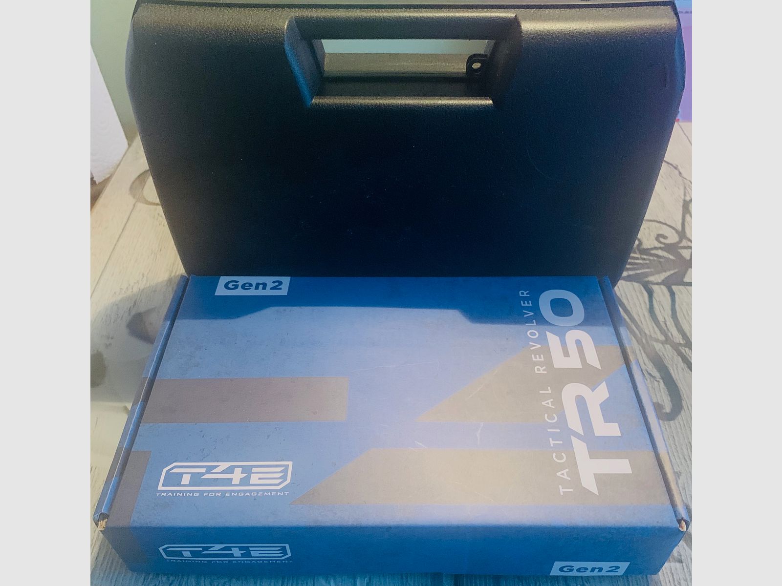 MarKer HDK su (1K 50) Genz Revolver Co2 cal.50 - 7,5 Joule (P18) + 500 Gummibälle + 10 Co2 Kapseln