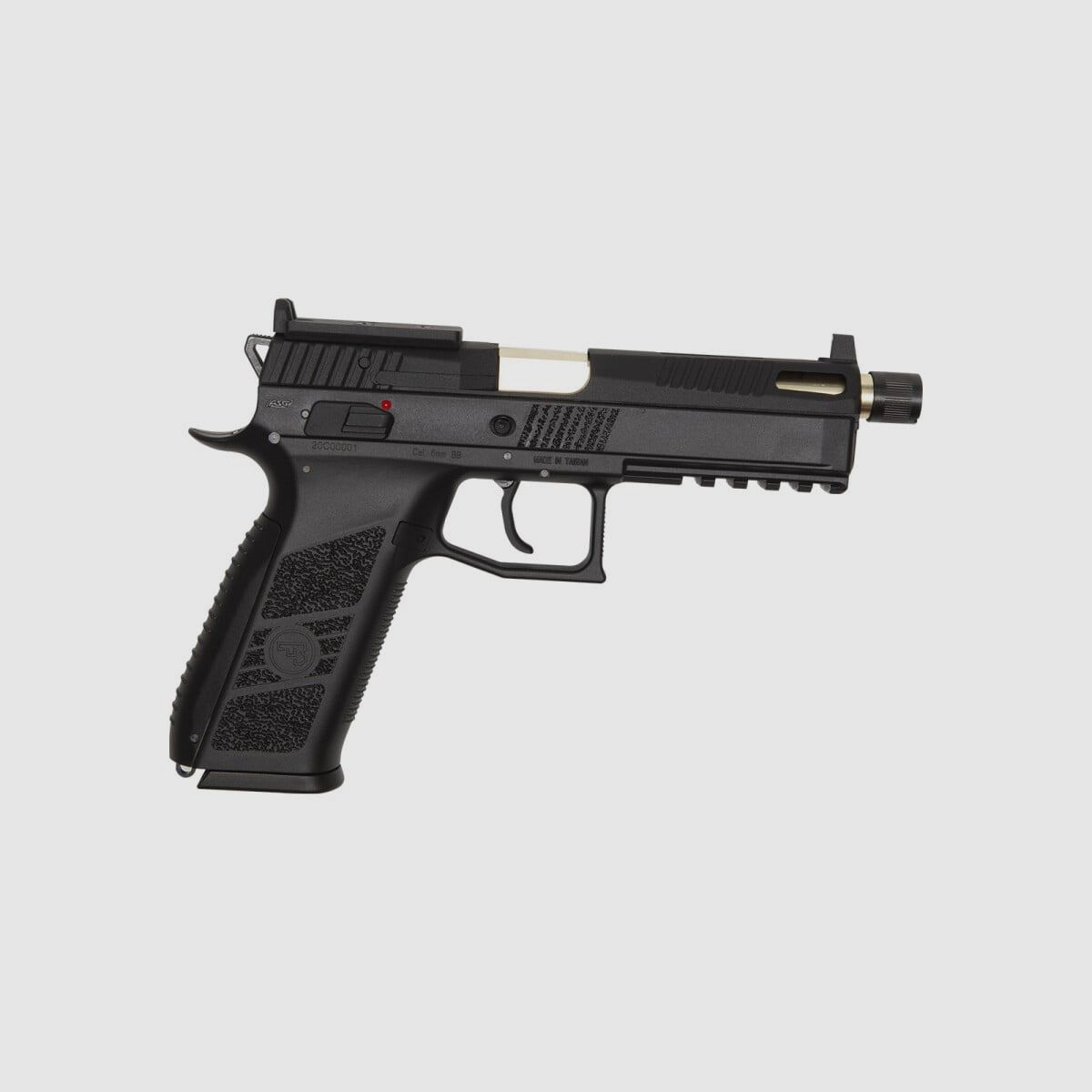 CZ P-09 Optic Ready Metall CO2, incl. Case, Schwarz -F-