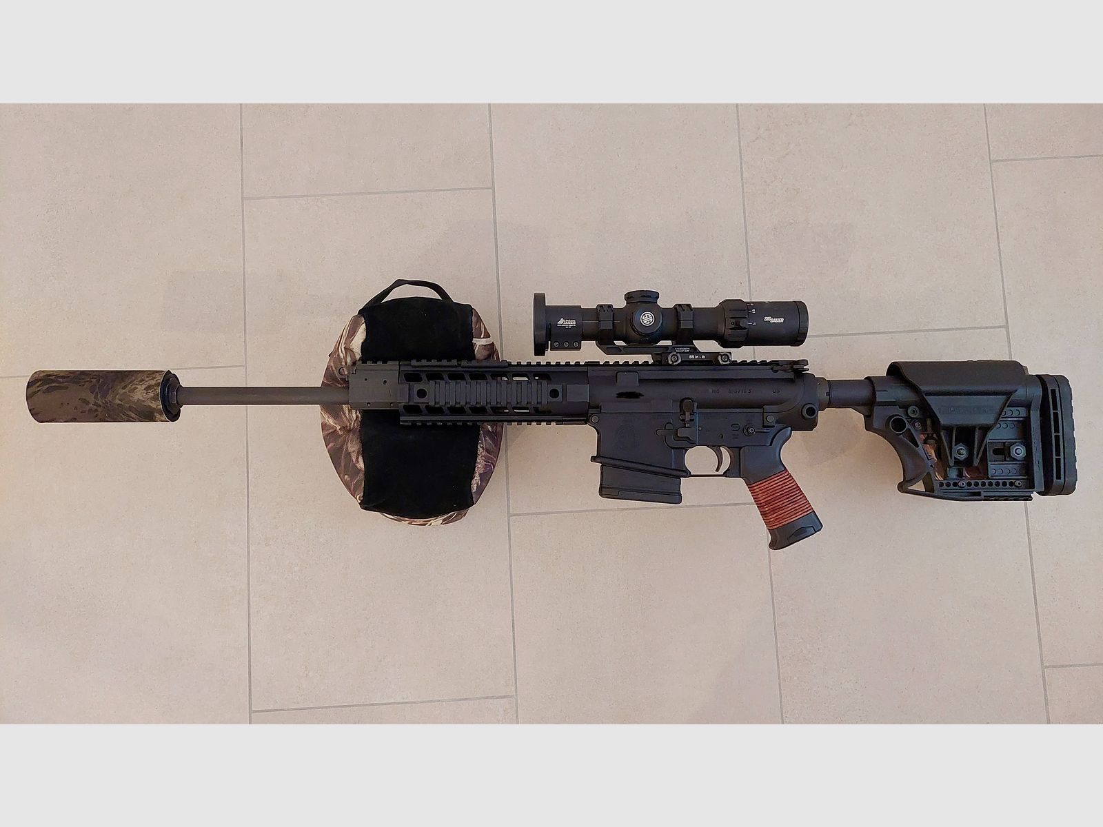 Sig Sauer SIG 716 Patrol SLB in .308 Win mit Optik und Schalldämpfer
