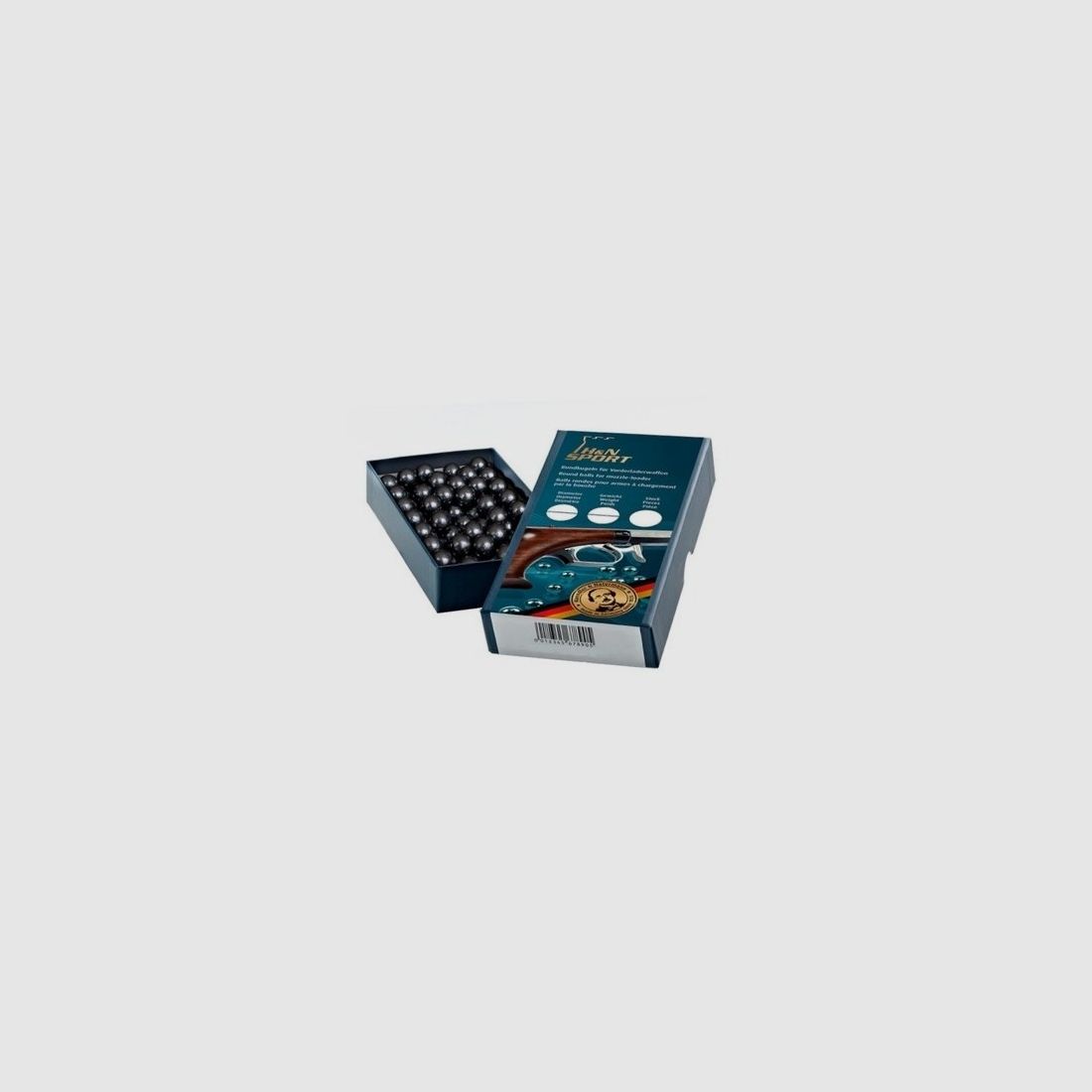 Round Lead Bullets HN Caliber .44PN (,454) 140gr box of 100, image 2 of 2