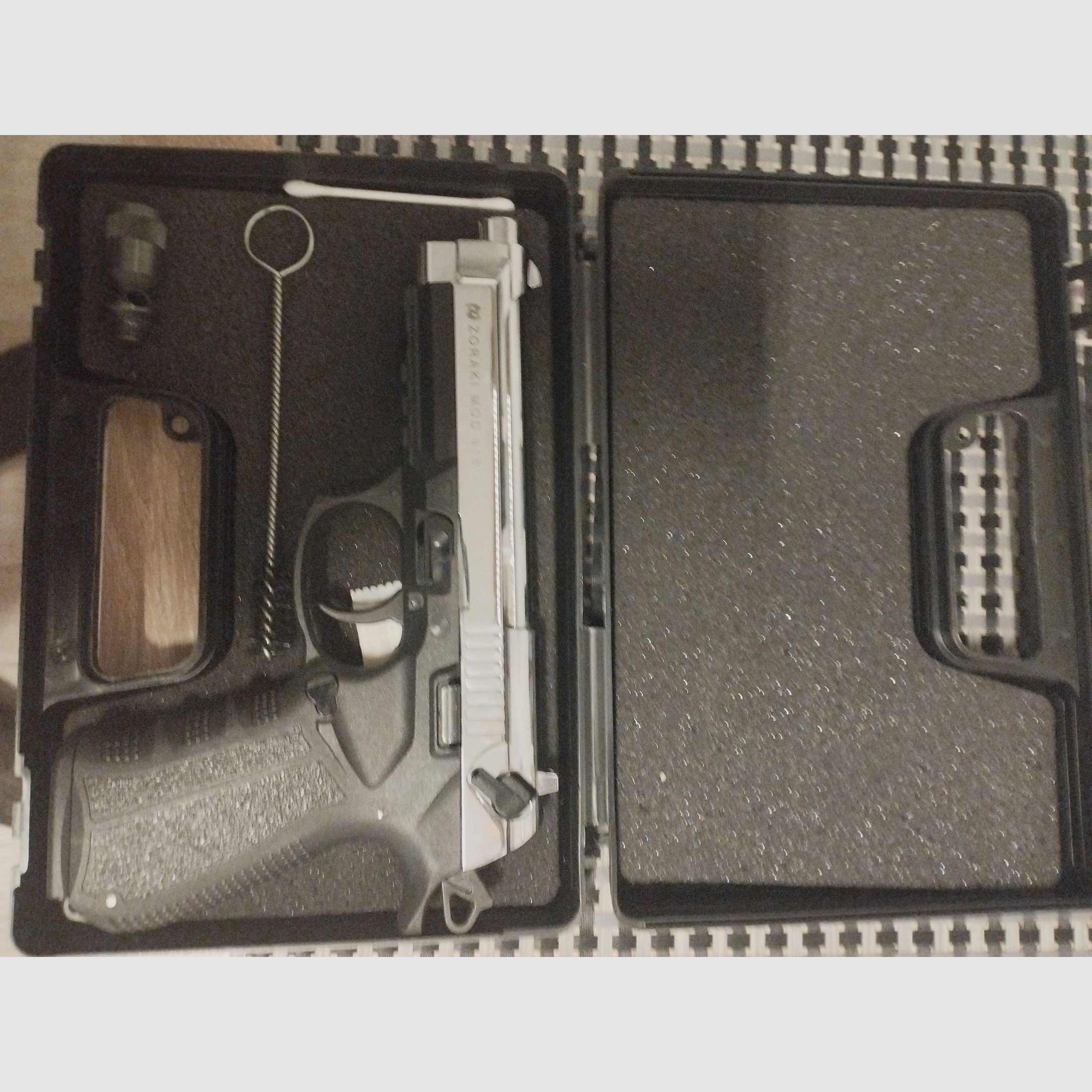 Zoraki 918 Chrome -9 mm P.A.K.- Full Set