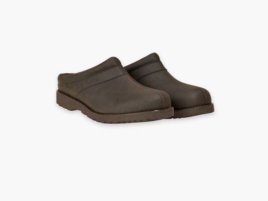 Aigle Basilo leather clogs