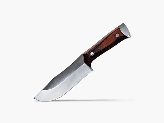 COUTEAU WILDSTEER KODIAK-H PAKKAWOOD COCOBOLO LAME BROSSÉE