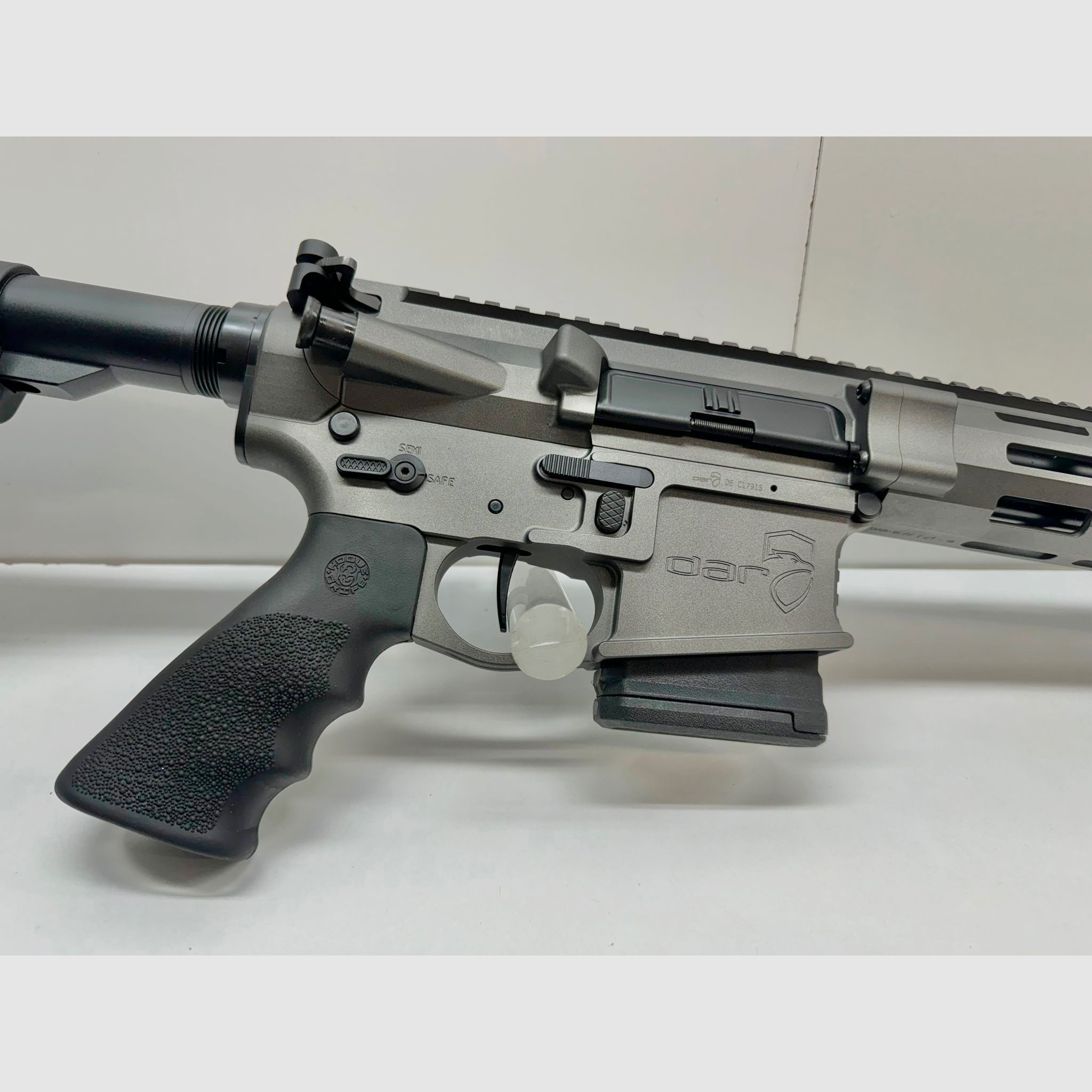 DAR | Dynamic Arms Research DAR-15 SPR Tungsten Cerakote | AR15 - 18"