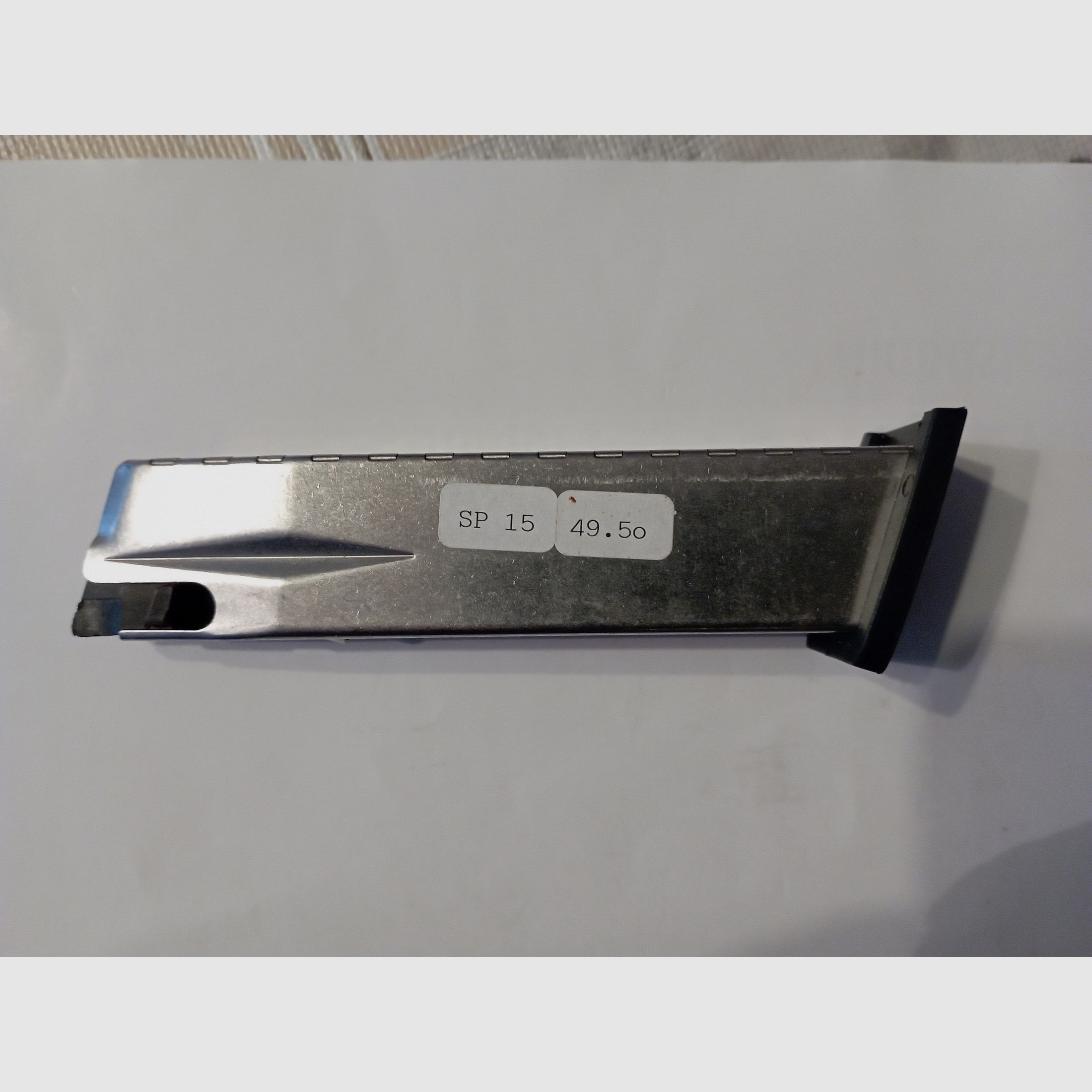 Magazin für IWG SP15 Compact Kal. 9 mm P.A.K., (neuwertig)