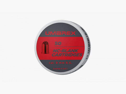 UMAREX REVOLVERPATRONEN 9MM R.K. - 50 SCHUSS