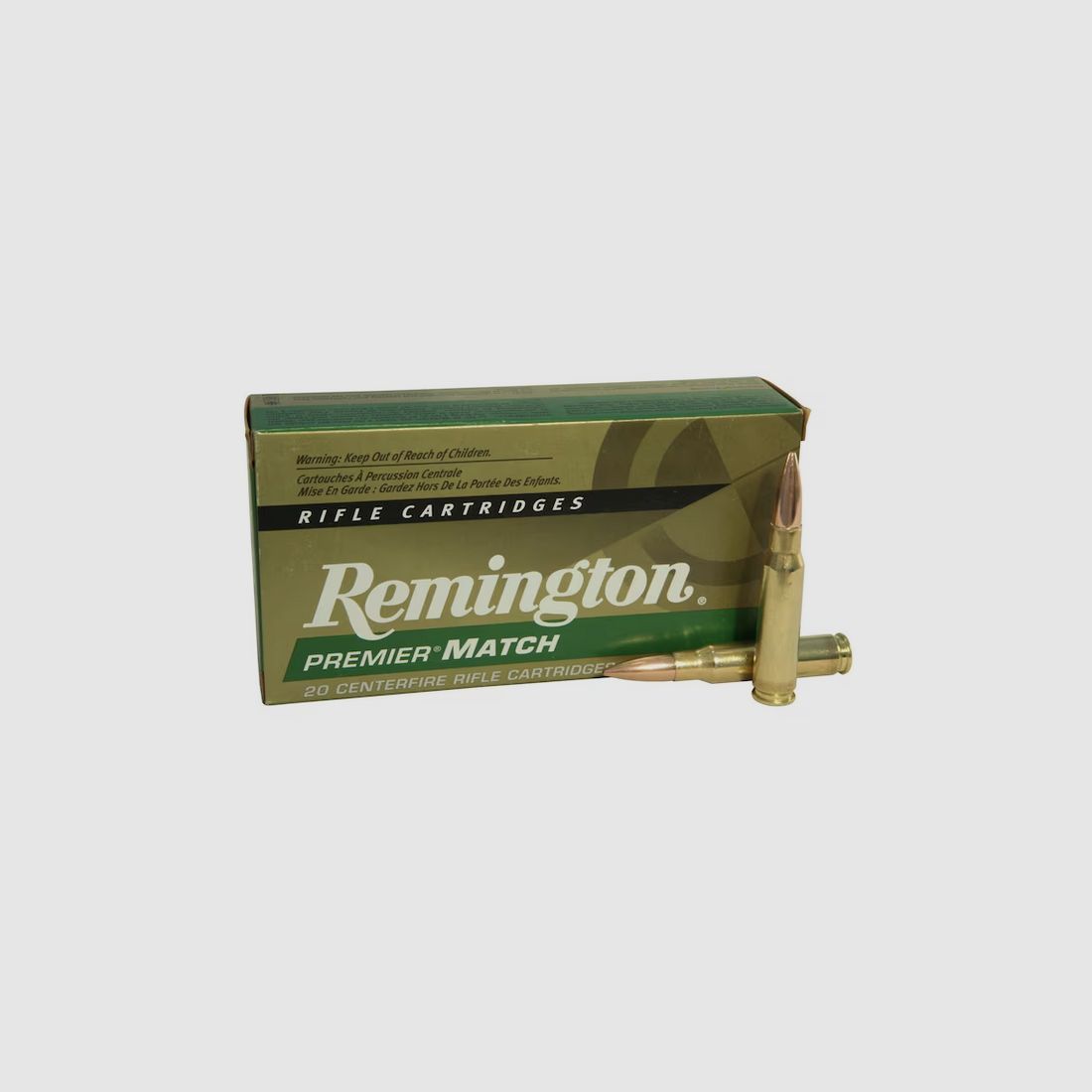 Remington Premier Match .308 Win. 168GR BTHP 20 Patronen