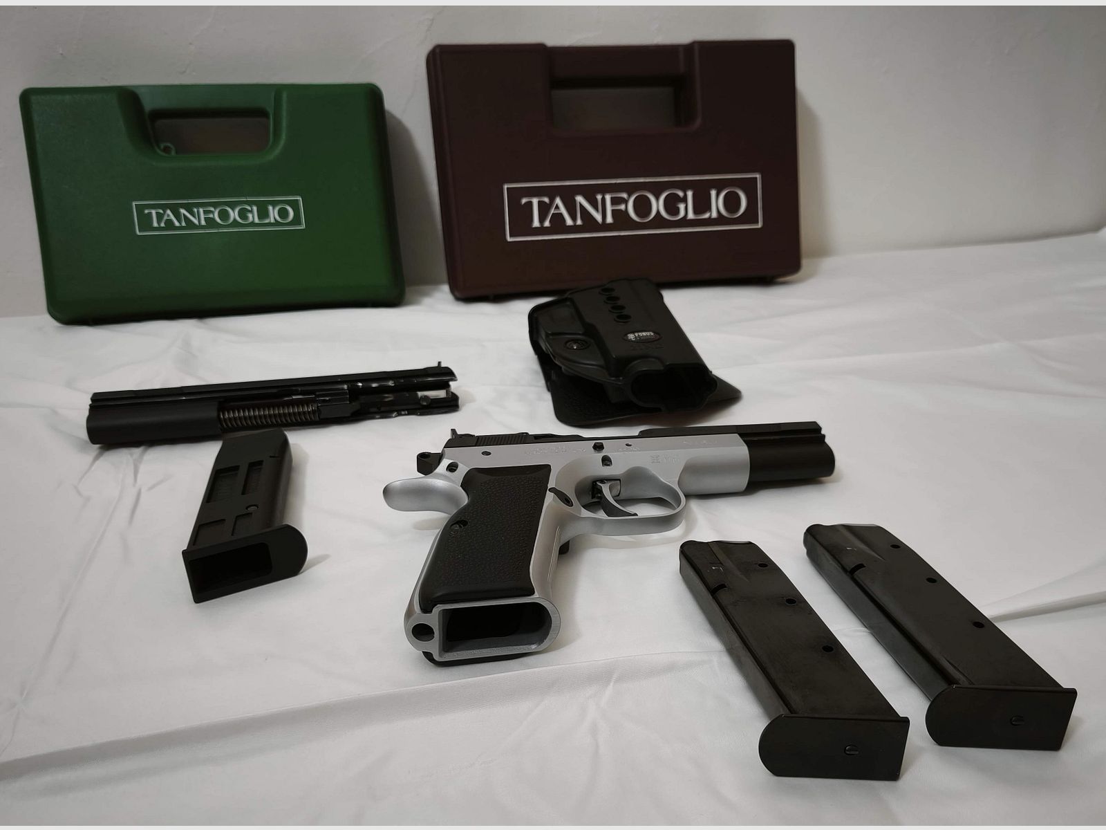 Tanfoglio Ultra Match 9 mm Para + Wechselsystem .22 lfb